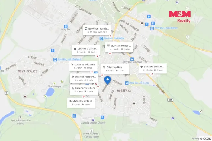 Prodej bytu 3+1, Nový Bor, Palackého, 79 m2
