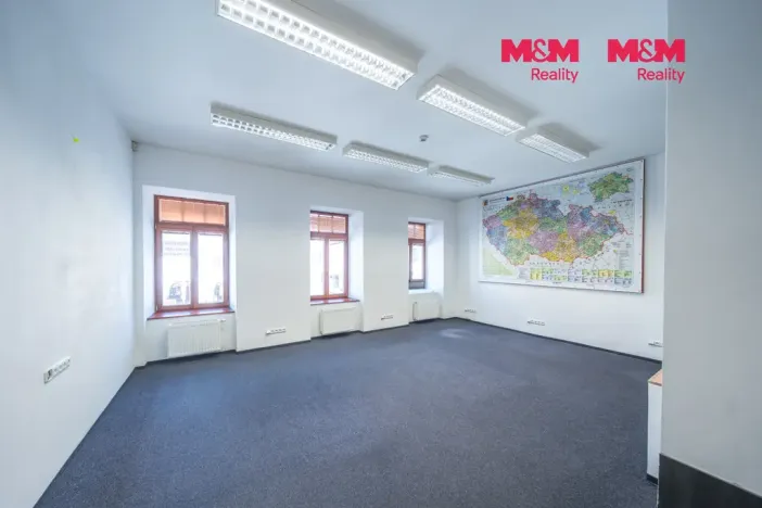 Pronájem kanceláře, Svitavy - Město, náměstí Míru, 206 m2