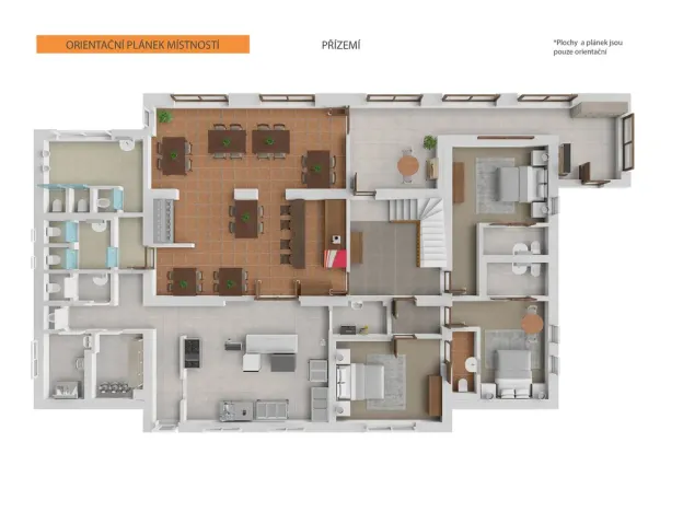 Prodej ubytování, Jáchymov, Fibichova, 578 m2