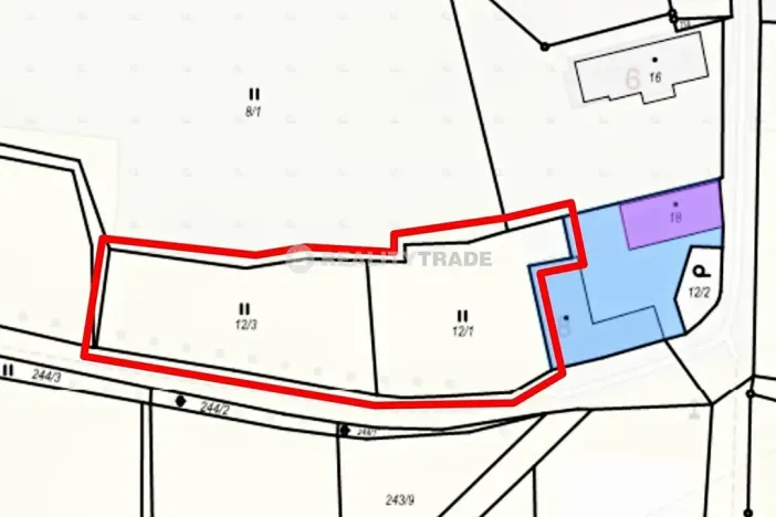 Prodej pozemku pro bydlení, Vacov, 1460 m2