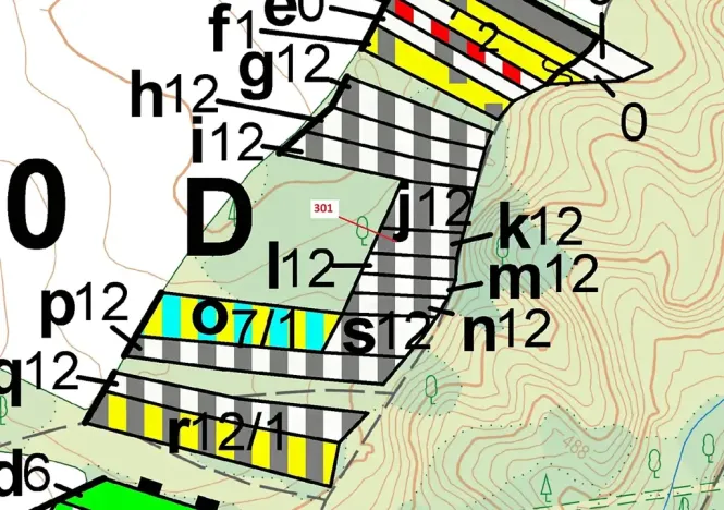 Dražba lesa, Jaroměřice nad Rokytnou, 579 m2