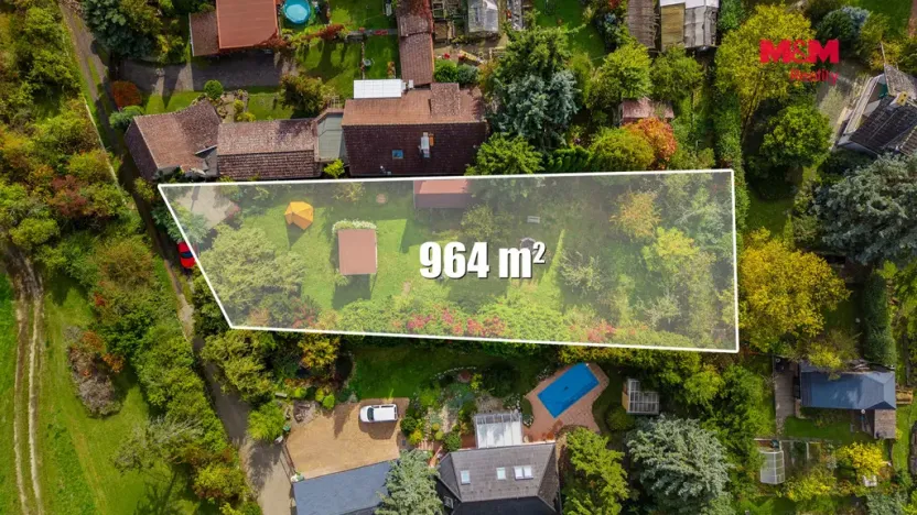 Prodej zahrady, Litoměřice, 964 m2