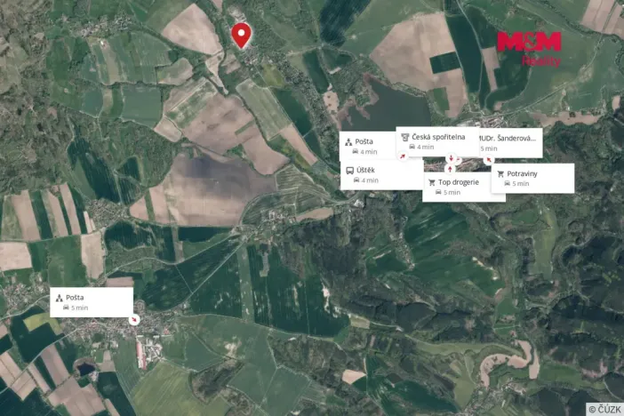 Prodej ubytování, Úštěk - Habřina, 750 m2