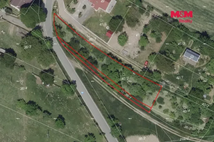 Prodej pozemku pro bydlení, Zbraslavice - Krasoňovice, 1163 m2