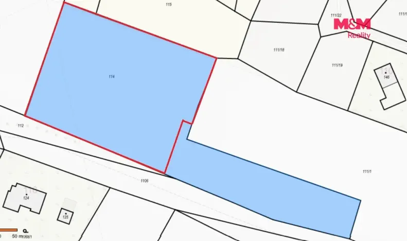 Prodej pozemku pro bydlení, Drevníky, 5561 m2