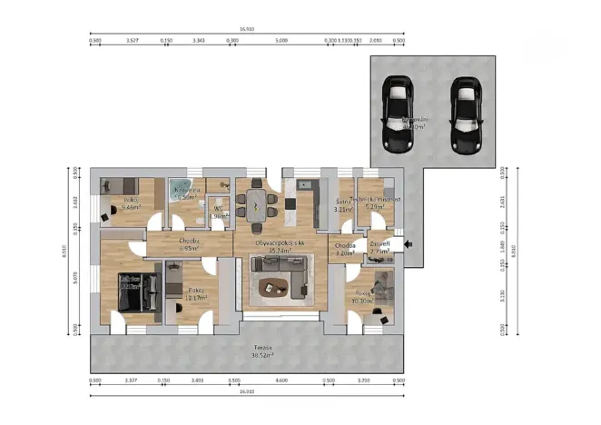 Prodej rodinného domu, Neveklov, Elišky Horelové, 113 m2
