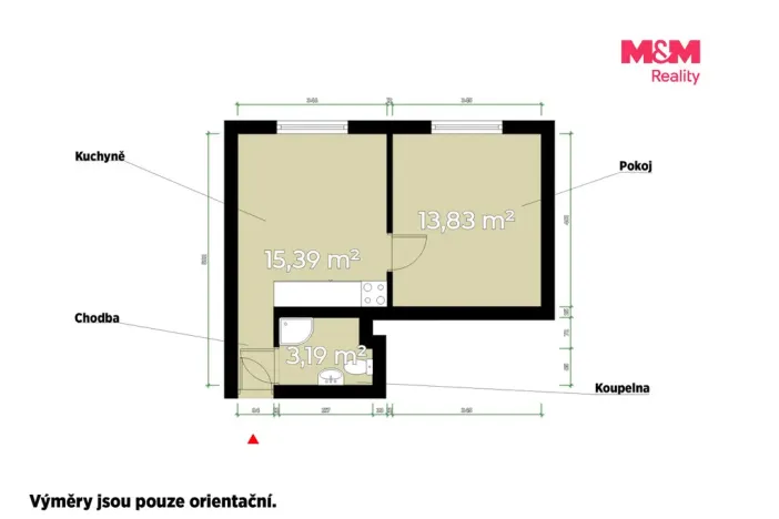 Prodej bytu 1+1, Plzeň - Severní Předměstí, Sokolovská, 36 m2