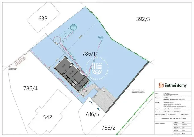 Prodej pozemku pro bydlení, Okrouhlo, 1163 m2
