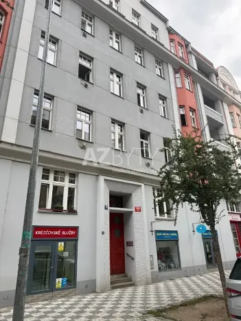 Pronájem bytu 1+kk, Praha - Bubeneč, Jaselská, 29 m2