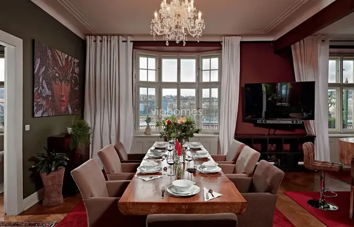 Pronájem bytu 4+1, Praha - Nové Město, Na hrobci, 183 m2