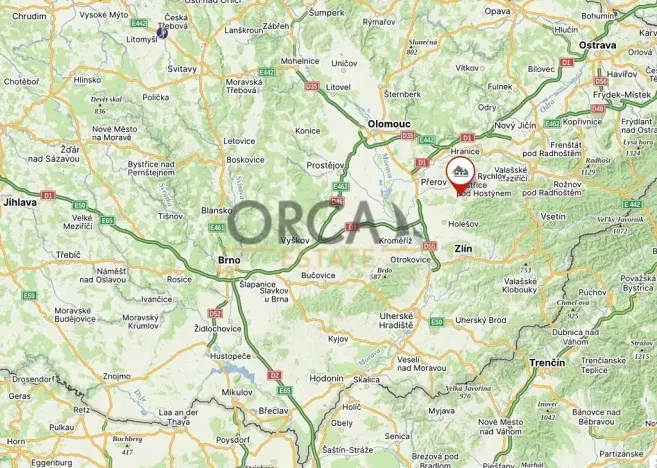 Prodej louky, Bystřice pod Hostýnem, 1187 m2