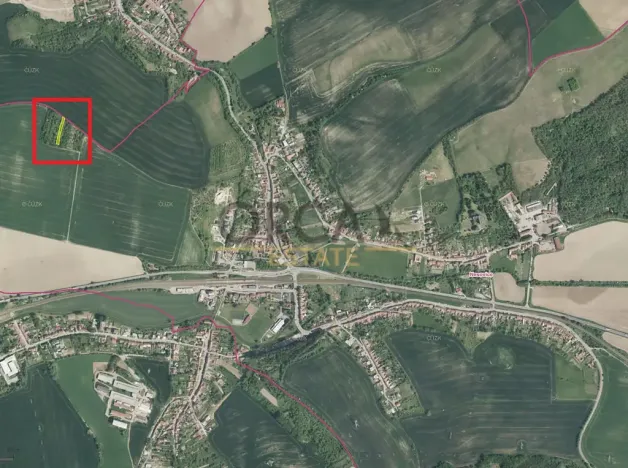 Prodej podílu louky, Nesovice, 473 m2