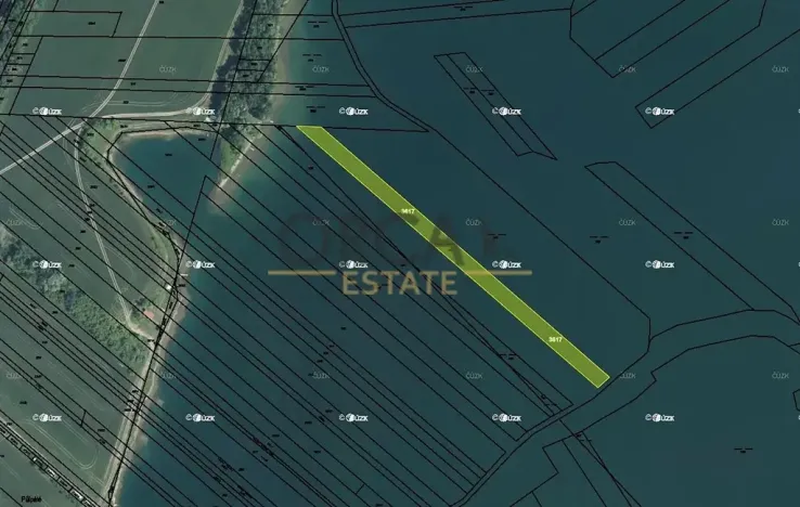Prodej podílu rybníku, Ostrožská Nová Ves, 2129 m2