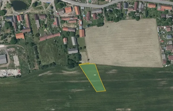 Prodej pole, Hlohovice, 2507 m2