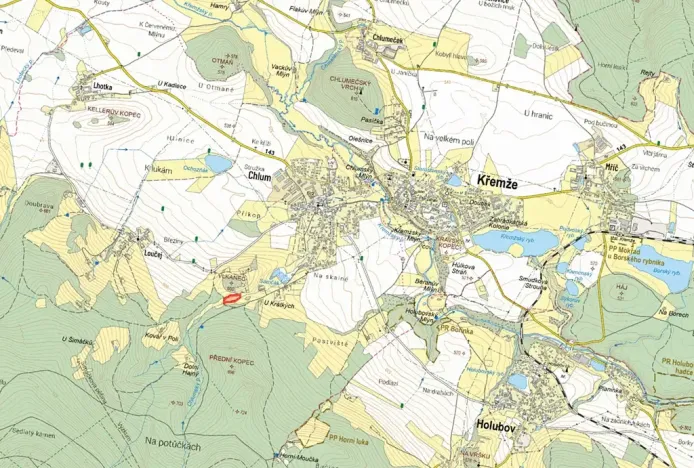 Prodej louky, Křemže, 6366 m2
