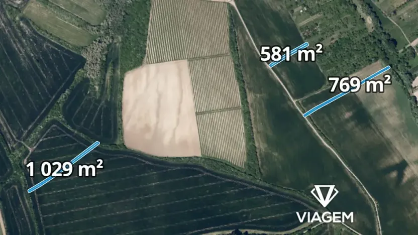 Prodej podílu pole, Archlebov, 1189 m2