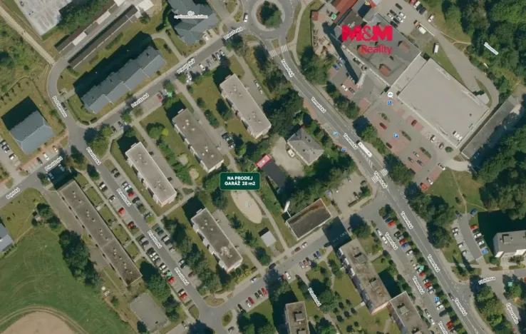 Prodej garáže, Šumperk, Temenická, 28 m2