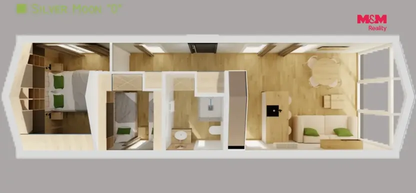 Prodej rodinného domu, Rybník, 57 m2