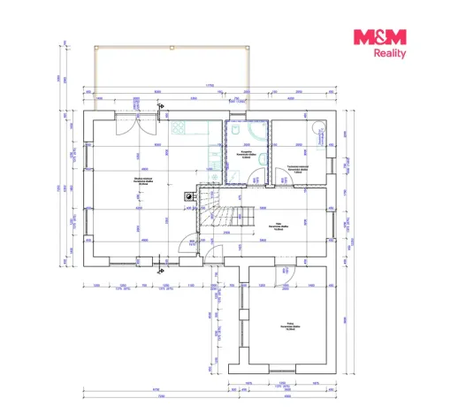 Prodej rodinného domu, Pustá Rybná, 173 m2