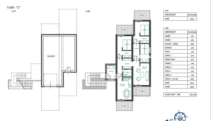 Prodej rodinného domu, Loučná pod Klínovcem, 146 m2
