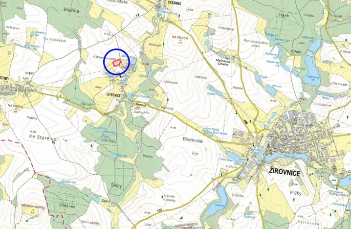 Prodej komerčního pozemku, Žirovnice, 10581 m2