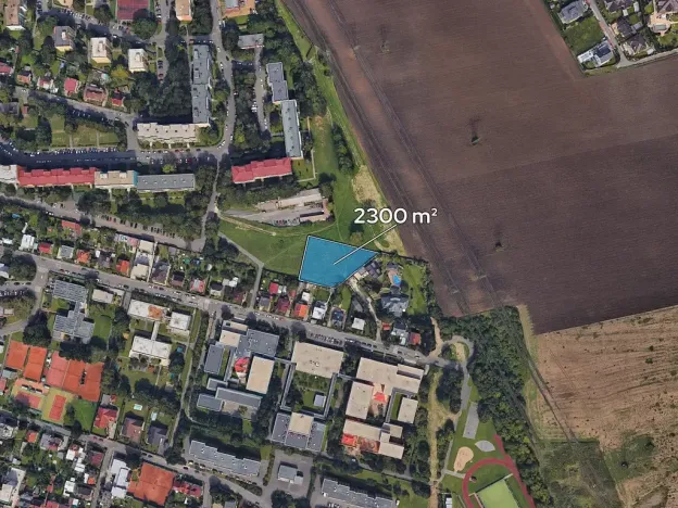 Prodej komerčního pozemku, Praha - Čimice, 2300 m2