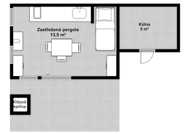 Prodej chaty, Mezina, 55 m2