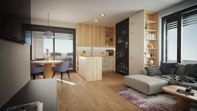 Prodej bytu 2+kk, Praha, Modřanská, 46 m2