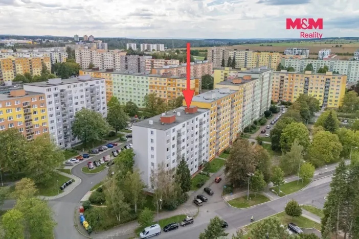 Prodej bytu 1+1, Plzeň - Skvrňany, Lábkova, 40 m2