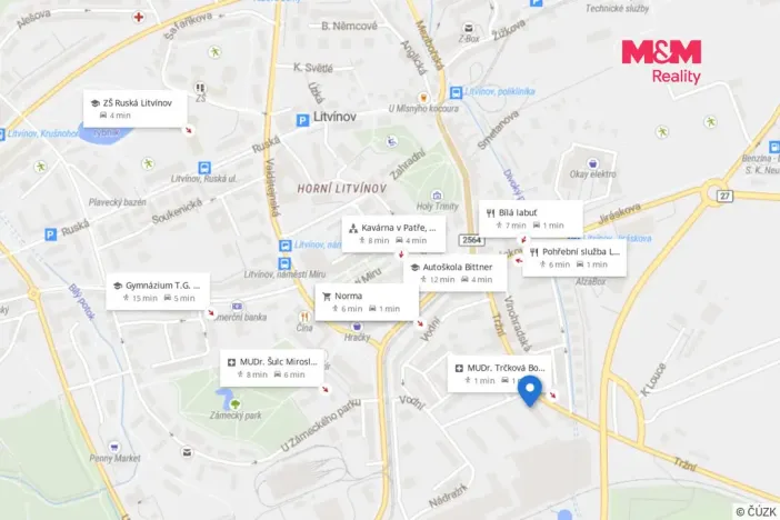 Prodej bytu 1+1, Litvínov - Horní Litvínov, Čapkova, 36 m2