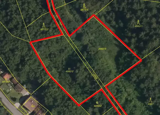 Prodej louky, Halenkov, 3970 m2