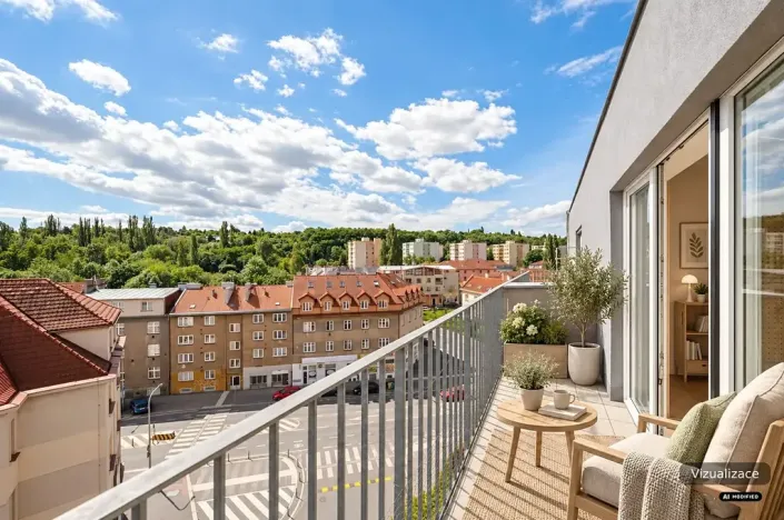 Prodej bytu 2+kk, Praha - Vysočany, Skloněná, 74 m2