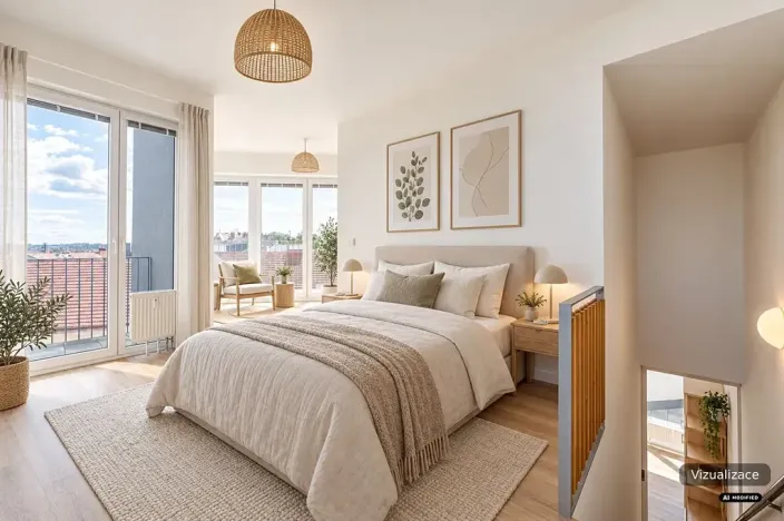 Prodej bytu 2+kk, Praha - Vysočany, Skloněná, 74 m2