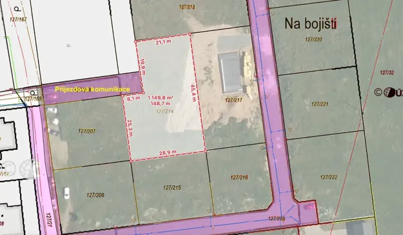 Prodej pozemku pro bydlení, Chudenice, Rubeškova, 1165 m2