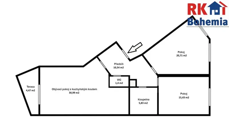 Prodej bytu 3+kk, Dolní Břežany, 5. Května, 84 m2