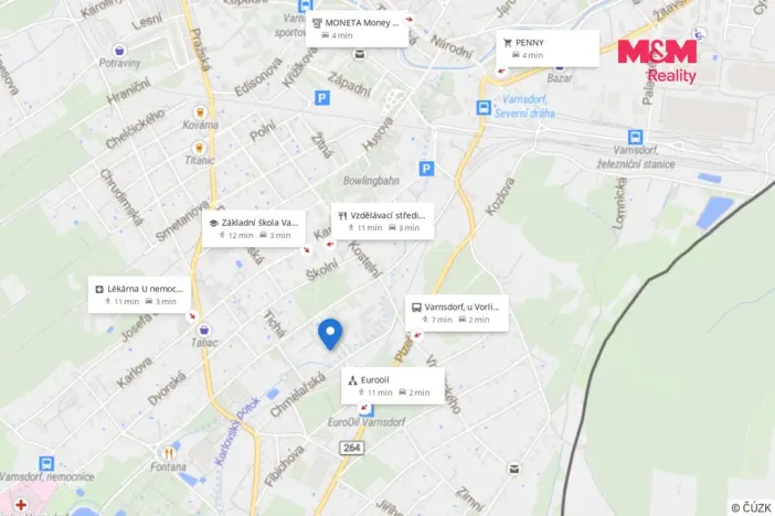 Pronájem bytu 1+kk, Varnsdorf, Hrnčířská, 25 m2