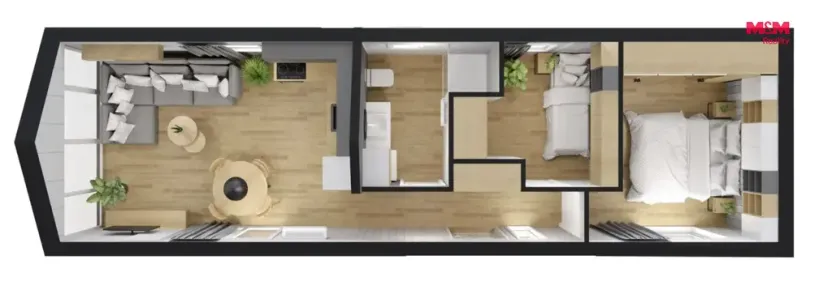 Prodej rodinného domu, Horní Čermná, 55 m2