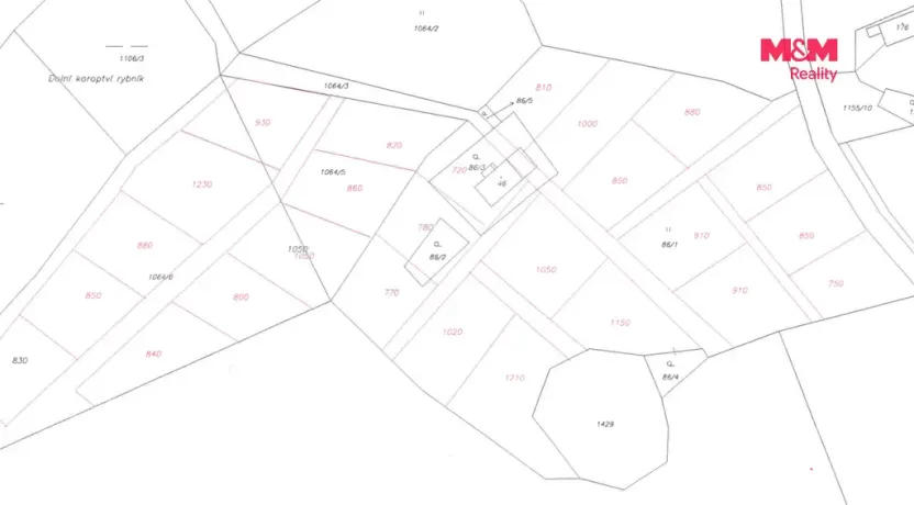 Prodej pozemku pro bydlení, Okrouhlá, 1000 m2
