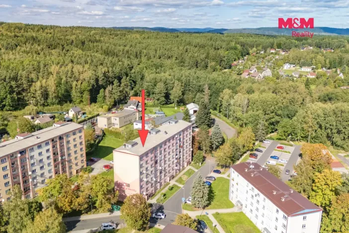 Prodej bytu 2+1, Habartov, Švermova, 55 m2
