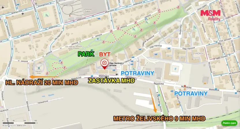 Prodej bytu 2+kk, Praha, Olgy Havlové, 53 m2