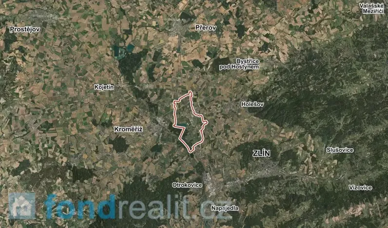 Prodej pole, Hulín, 1984 m2