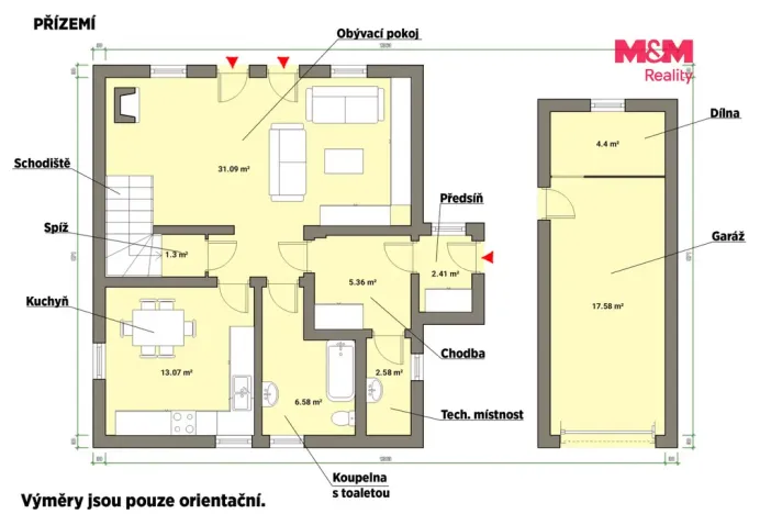 Prodej rodinného domu, Valy, Na Stráni, 130 m2