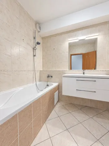 Pronájem bytu 1+kk, Praha - Podolí, Dvorecká, 43 m2