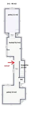 Prodej bytu 2+1, Ondratice, 46 m2