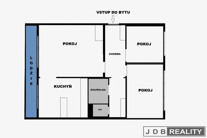 Prodej bytu 3+1, Praha - Prosek, Bílinská, 55 m2