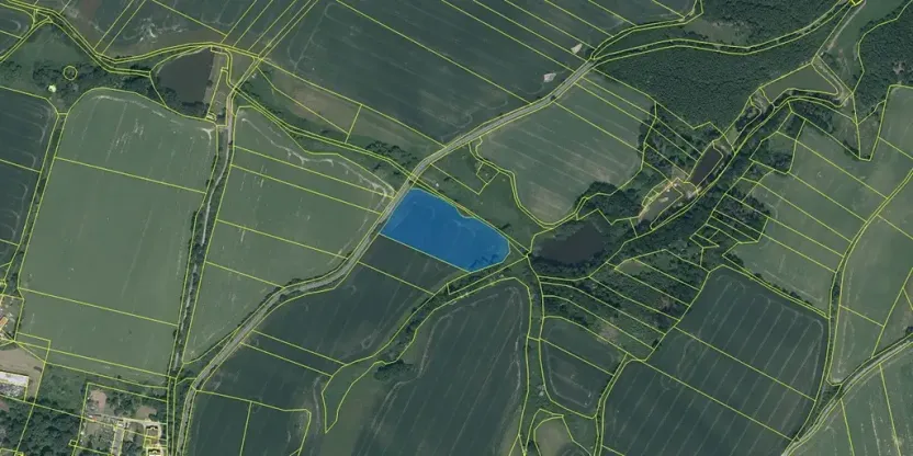 Dražba pozemku, Chotýšany, 15282 m2
