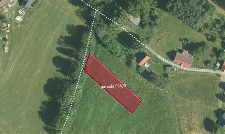 Prodej pozemku pro bydlení, Jílové u Držkova, 513 m2
