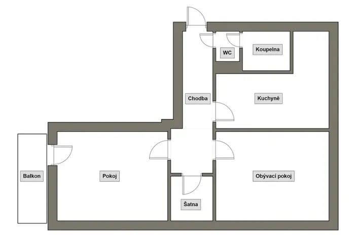 Prodej bytu 2+1, Prostějov, Jana Zrzavého, 60 m2