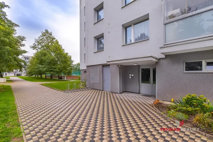 Pronájem bytu 2+kk, Pardubice - Cihelna, K Rozvodně, 43 m2