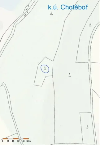 Prodej lesa, Chotěboř, 1237 m2